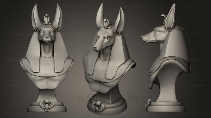 Busts of heroes and monsters (BUSTH_0020) 3D model for CNC machine